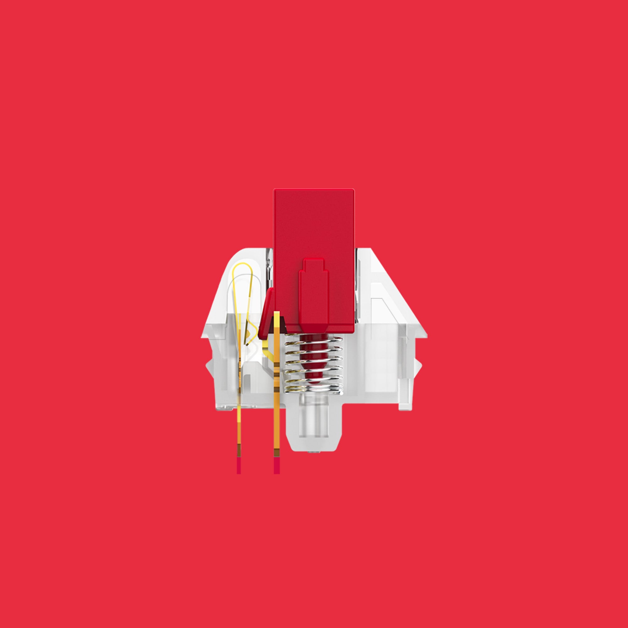 Short 1.8mm travel actuation for responsiveness
